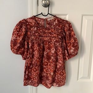 Ulla Johnson Klea Top Coral 8